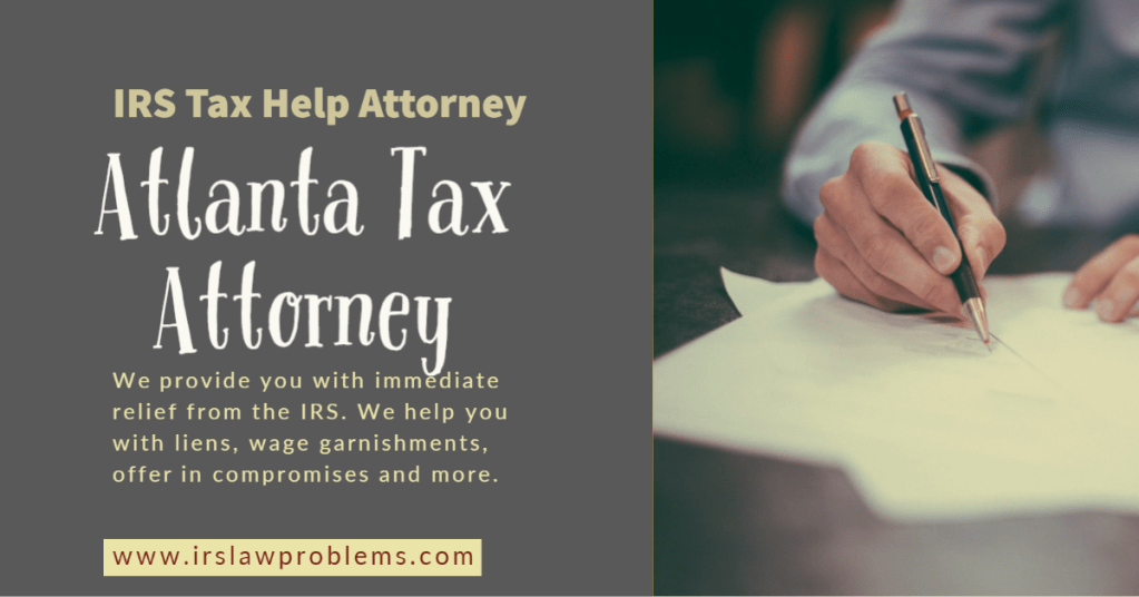 IRS Tax Help Attorney